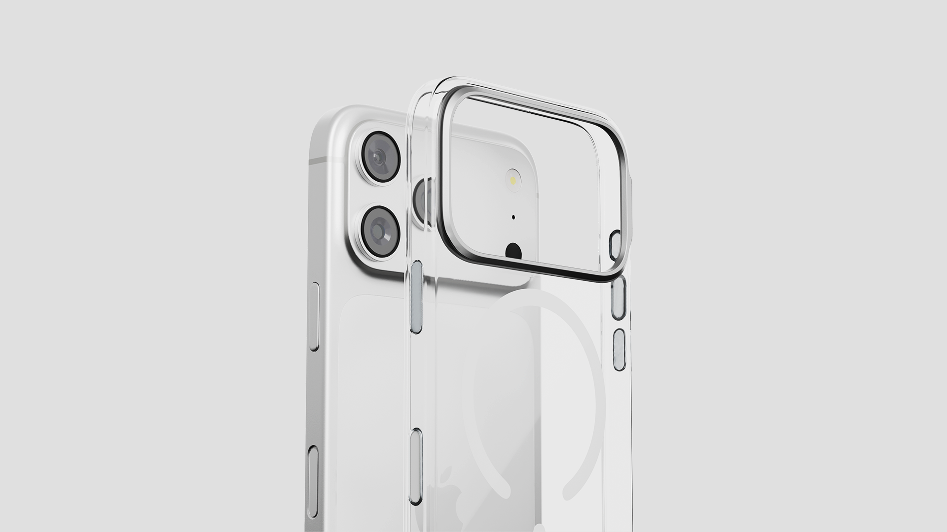 iPhone 17 Series - EverClear Hybrid + MagSafe Case