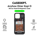iPhone 16 Pro Max Mirror Case - Black Anyhow Otter Kopi O