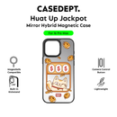 iPhone 16 Pro Max Mirror Case - Black Huat Up Jackpot