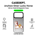 iPhone 17 Pro | 17 Pro Max Matte Mirror Case - Anyhow Otter Lucky Horse