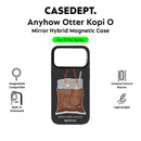iPhone 17 Pro | 17 Pro Max Mirror Case - Black Anyhow Otter Kopi O