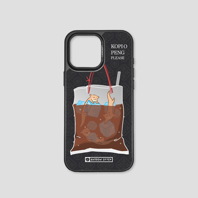 iPhone 16 Pro Max Mirror Case - Black Anyhow Otter Kopi O