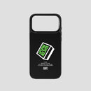 iPhone 17 Pro | 17 Pro Max Mirror Case - Black Huat Up Mahjong Tile Fa